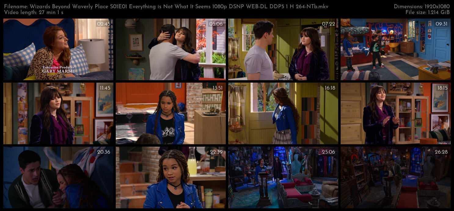 Wizards Beyond Waverly Place S01E01 Everything is Not What It Seems 1080p DSNP WEB DL DDP5 1 H 264 N