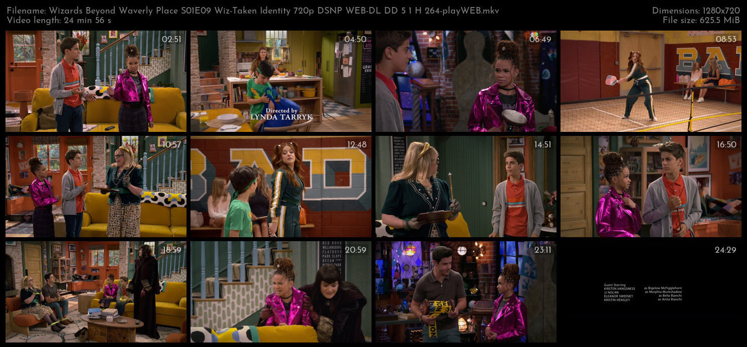 Wizards Beyond Waverly Place S01E09 Wiz Taken Identity 720p DSNP WEB DL DD 5 1 H 264 playWEB TGx