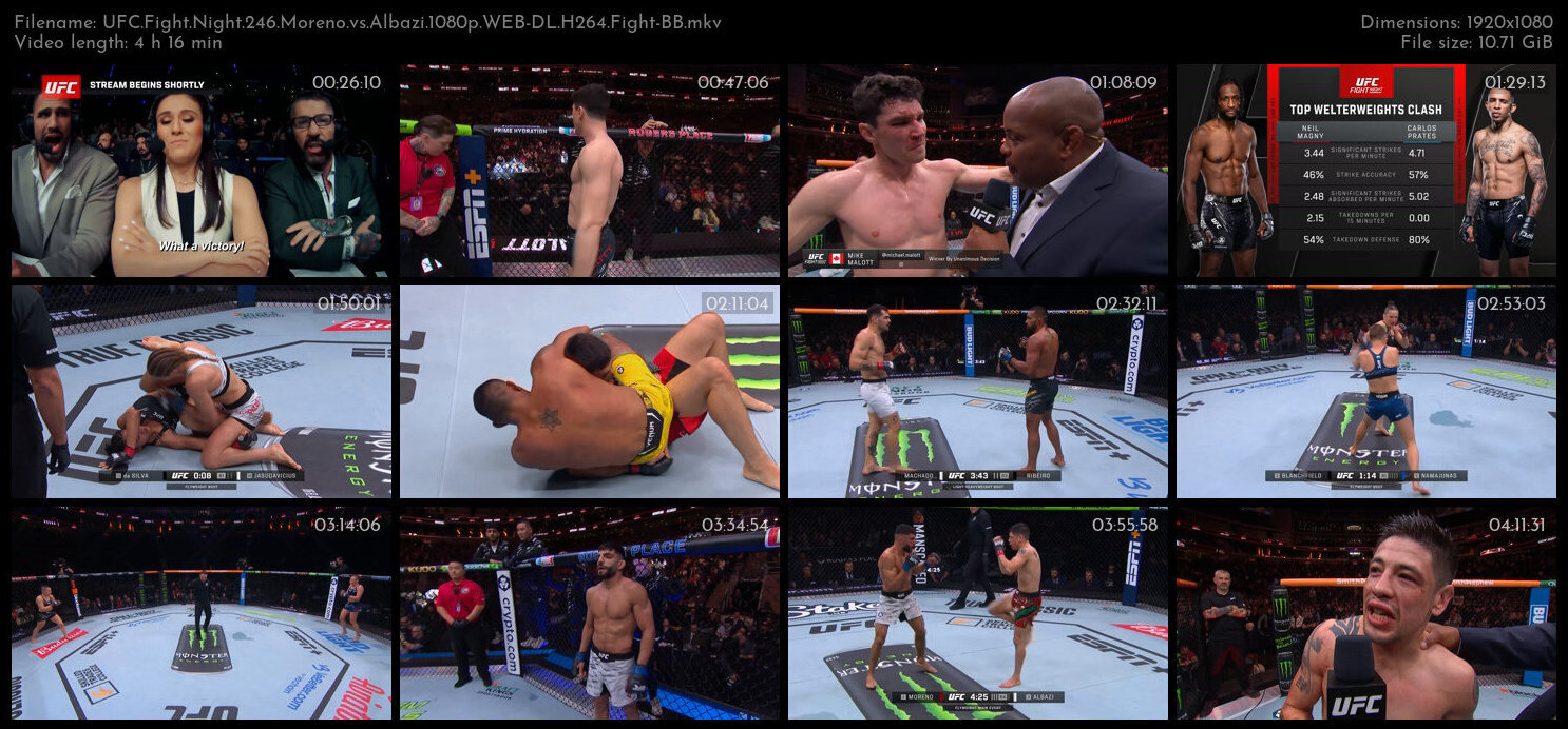 UFC Fight Night 246 Moreno vs Albazi 1080p WEB DL H264 Fight BB