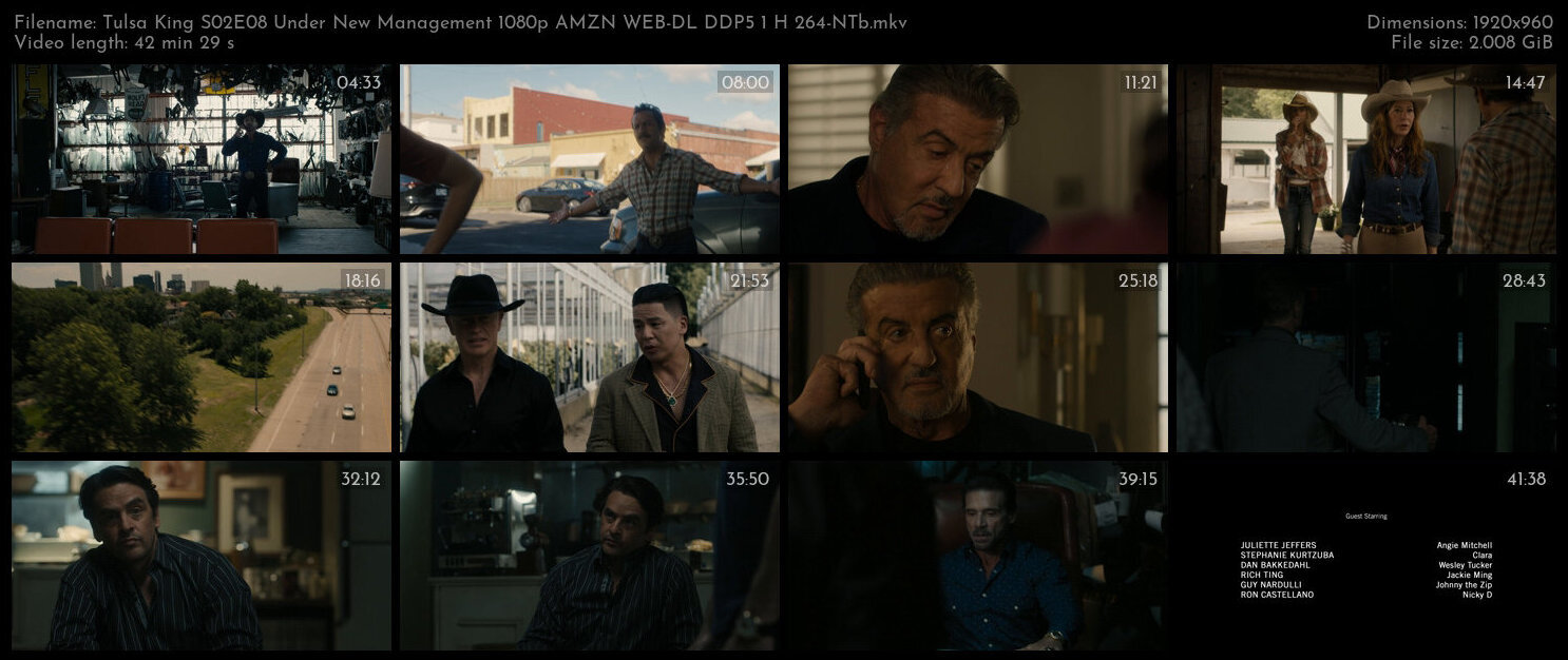 Tulsa King S02E08 Under New Management 1080p AMZN WEB DL DDP5 1 H 264 NTb TGx