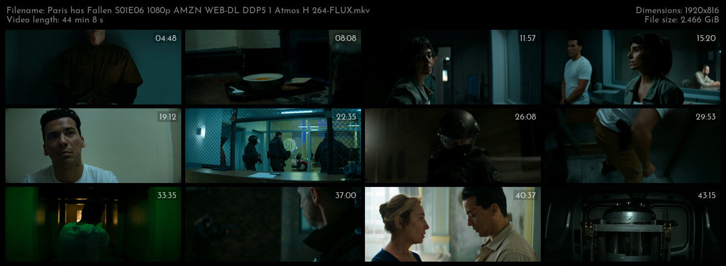 Paris has Fallen S01E06 1080p AMZN WEB DL DDP5 1 Atmos H 264 FLUX TGx