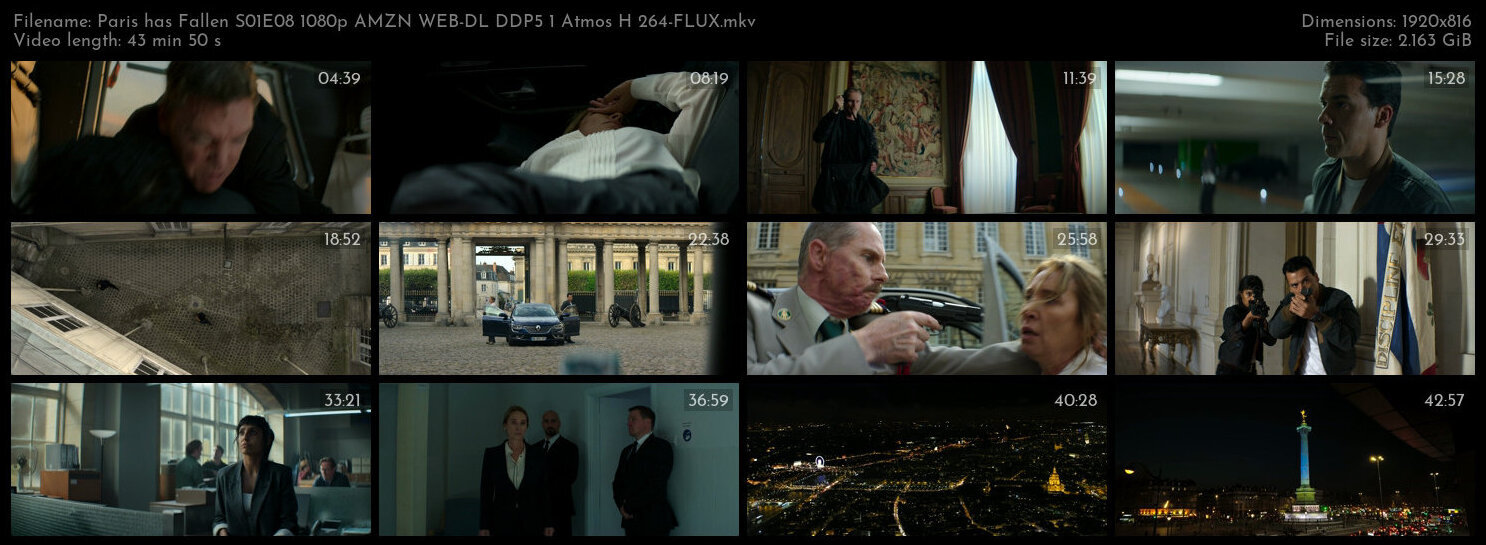 Paris has Fallen S01E08 1080p AMZN WEB DL DDP5 1 Atmos H 264 FLUX TGx