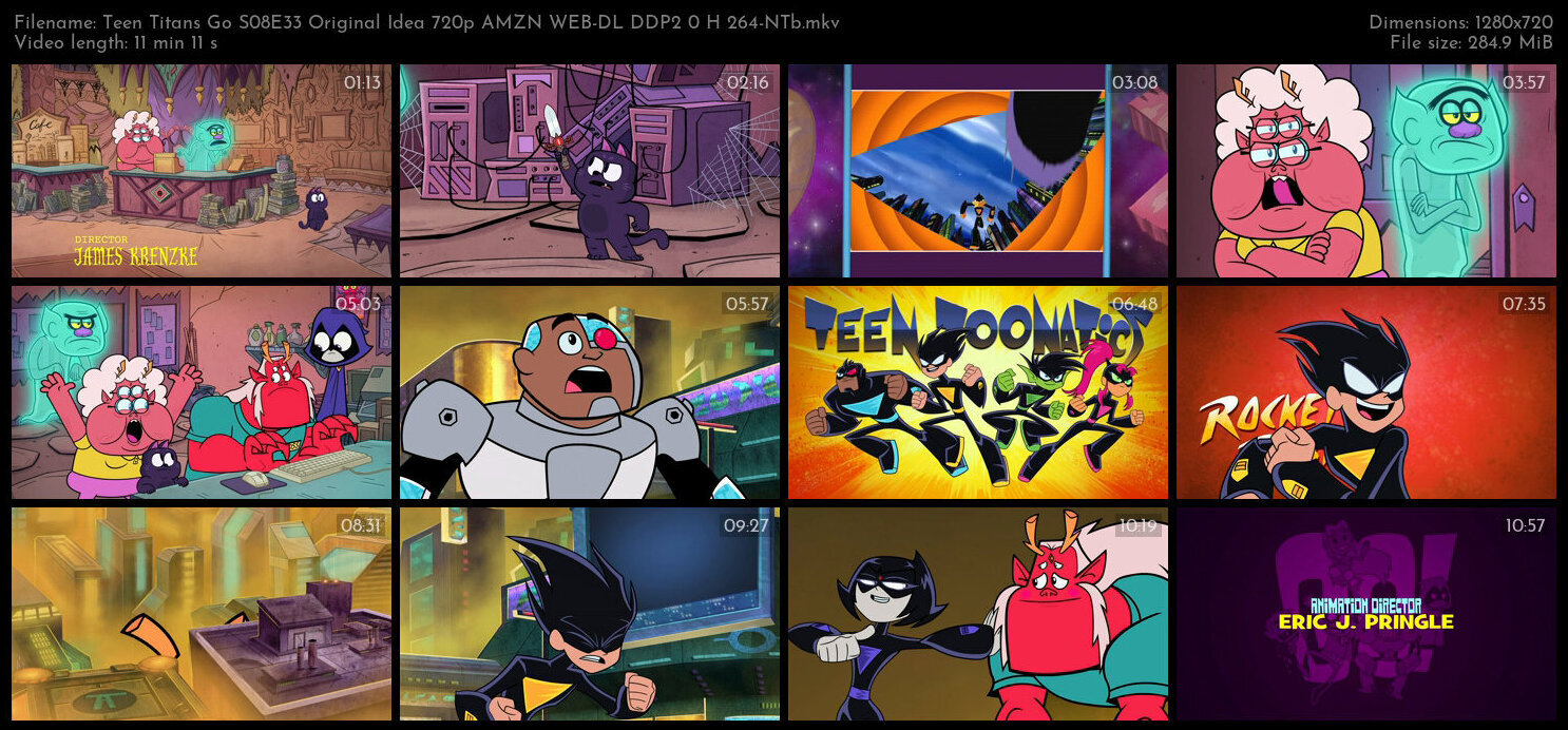 Teen Titans Go S08E33 Original Idea 720p AMZN WEB DL DDP2 0 H 264 NTb TGx