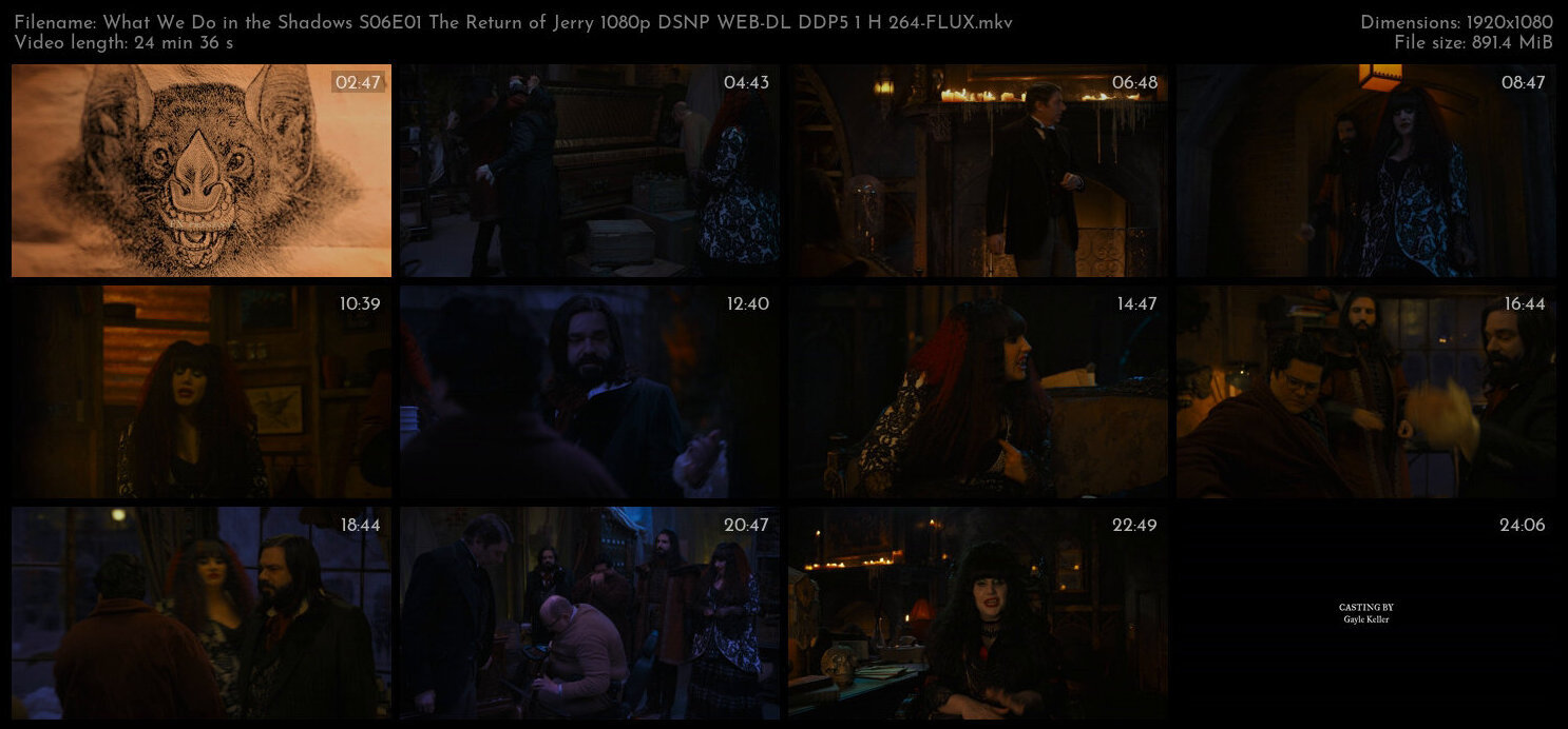 What We Do in the Shadows S06E01 The Return of Jerry 1080p DSNP WEB DL DDP5 1 H 264 FLUX TGx