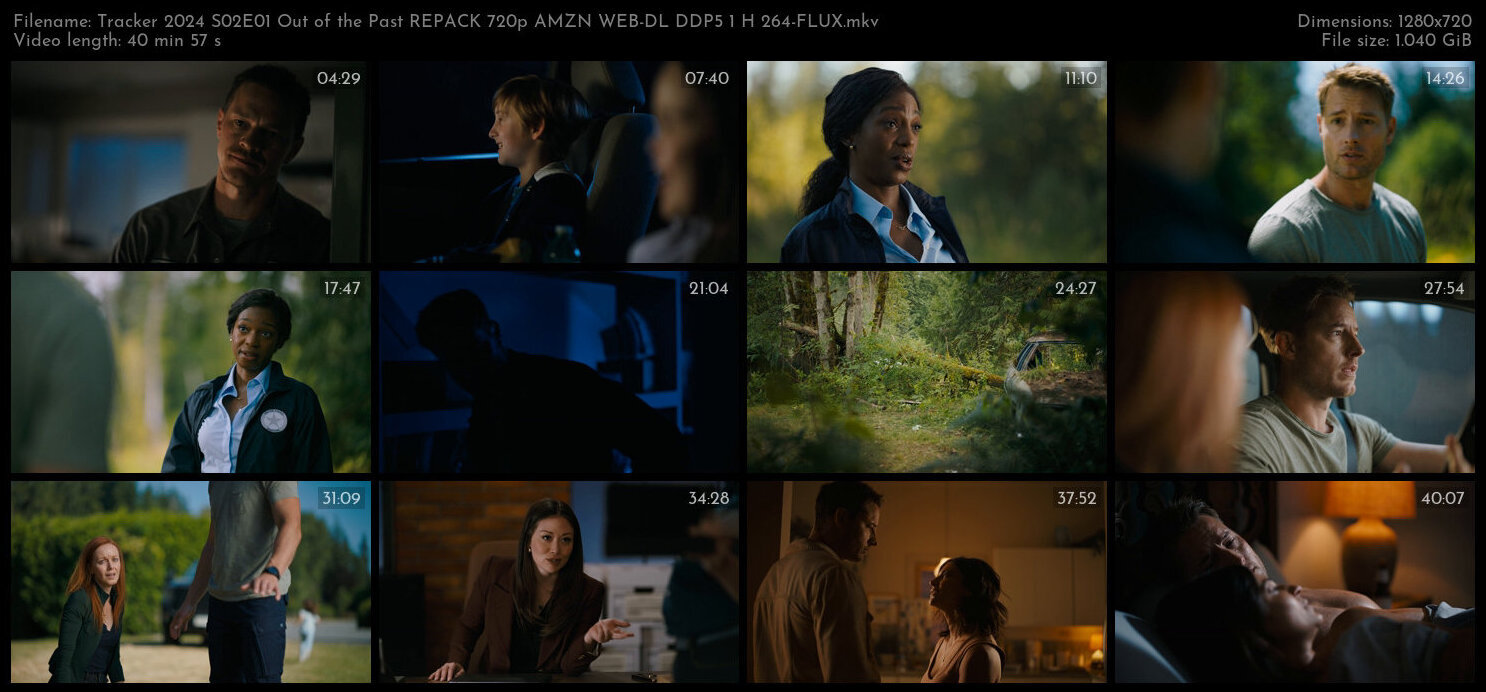 Tracker 2024 S02E01 Out of the Past REPACK 720p AMZN WEB DL DDP5 1 H 264 FLUX TGx