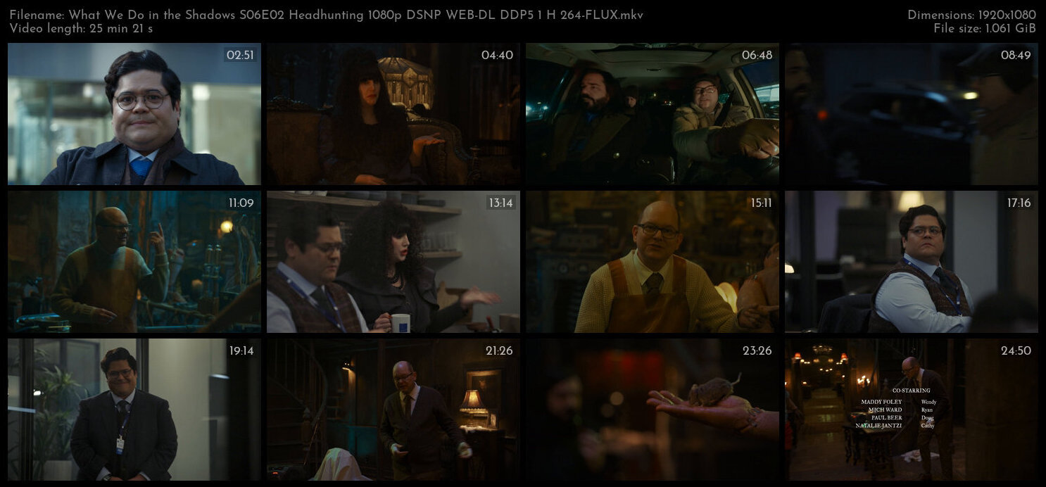 What We Do in the Shadows S06E02 Headhunting 1080p DSNP WEB DL DDP5 1 H 264 FLUX TGx