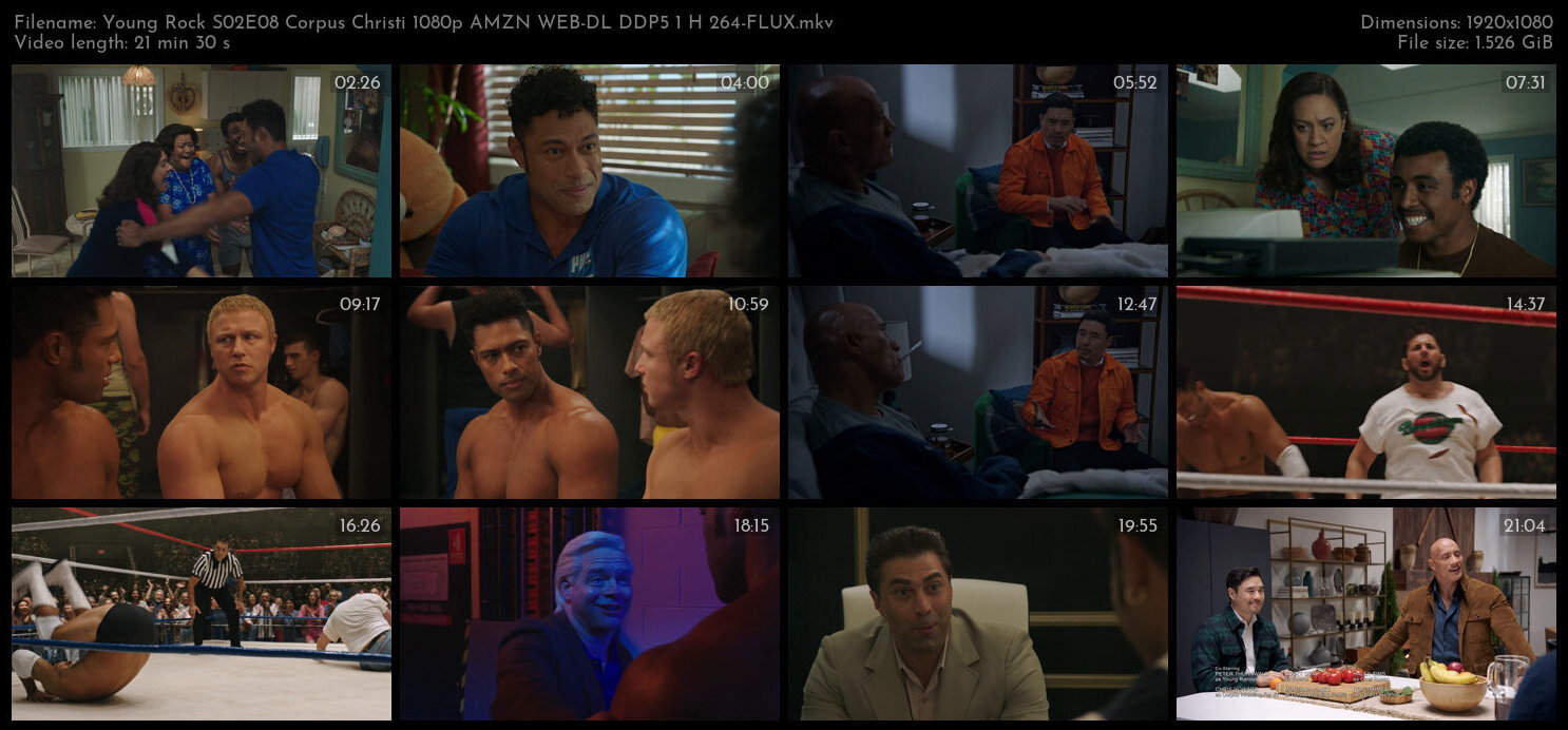 Young Rock S02E08 Corpus Christi 1080p AMZN WEB DL DDP5 1 H 264 FLUX TGx