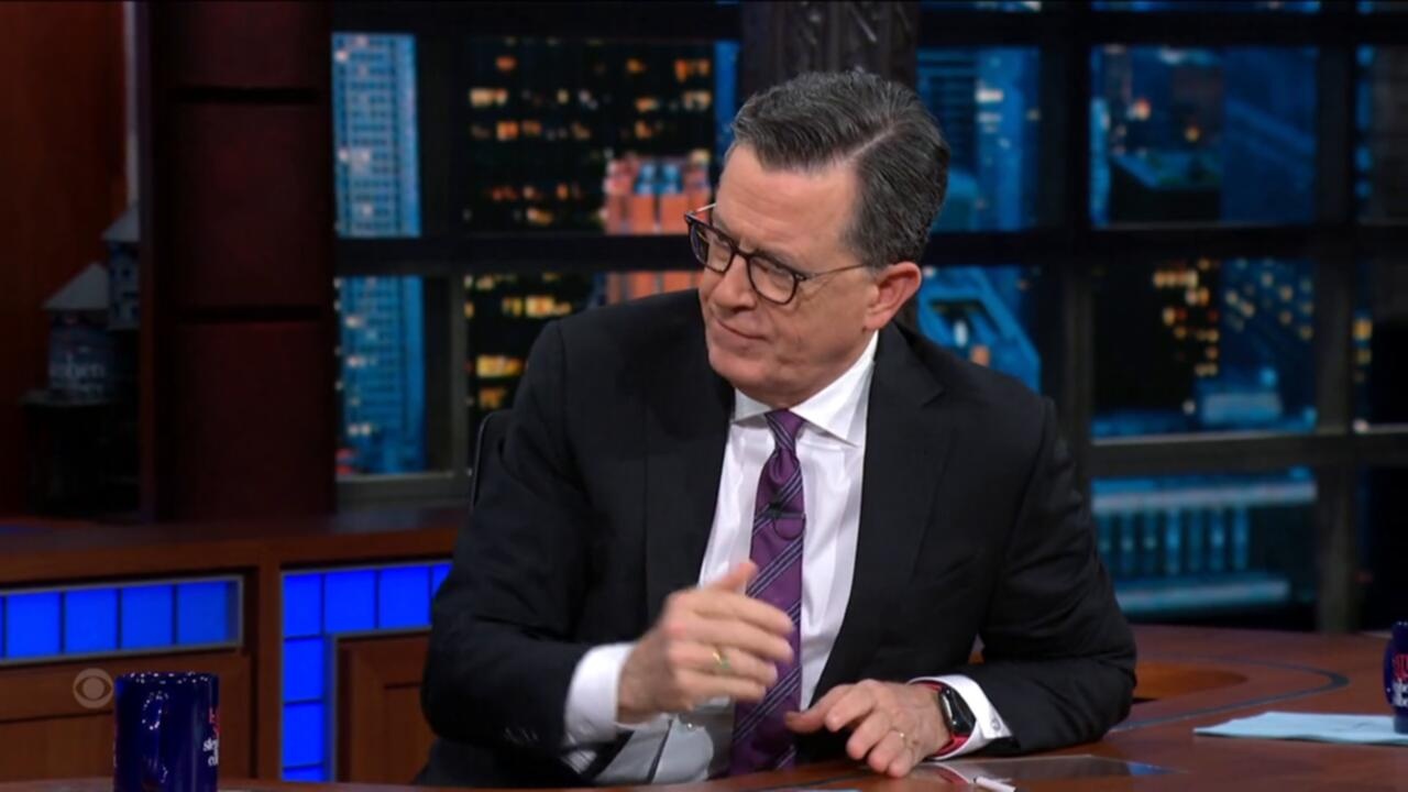 Stephen Colbert 2024 11 06 CBS News Chief Political Analyst John Dickerson 720p WEB h264 JOAN TGx