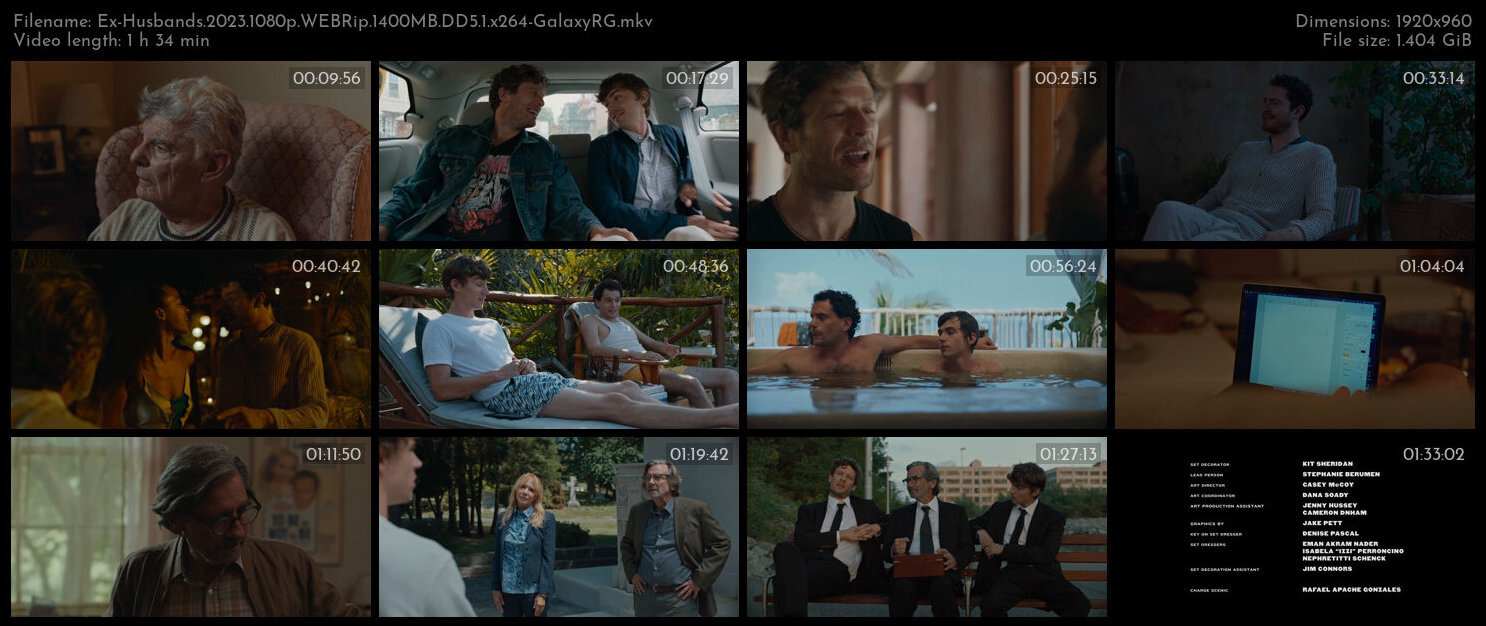 Ex Husbands 2023 1080p WEBRip 1400MB DD5 1 x264 GalaxyRG