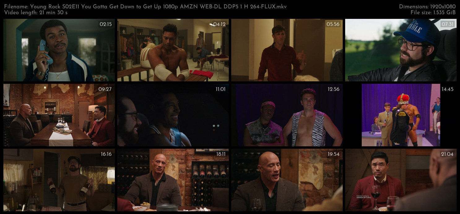 Young Rock S02E11 You Gotta Get Down to Get Up 1080p AMZN WEB DL DDP5 1 H 264 FLUX TGx