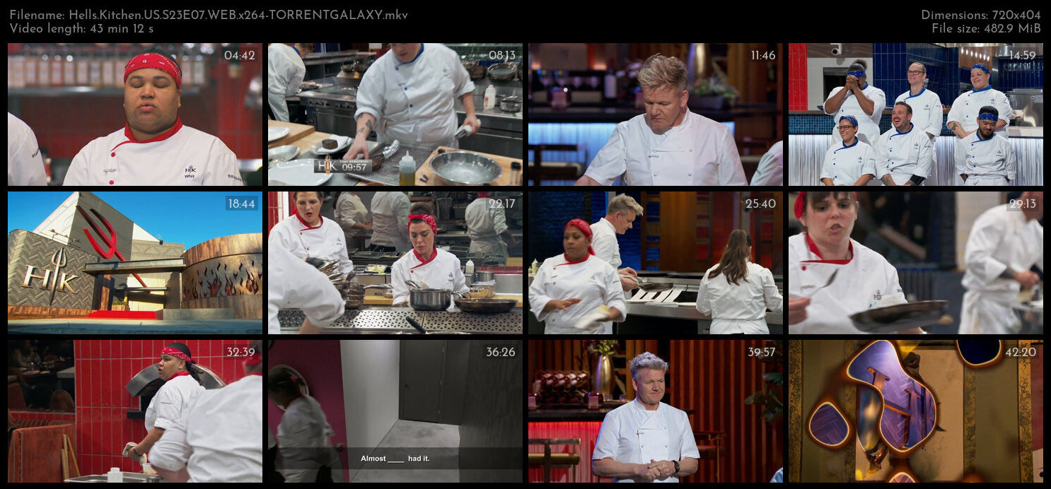 Hells Kitchen US S23E07 WEB x264 TORRENTGALAXY