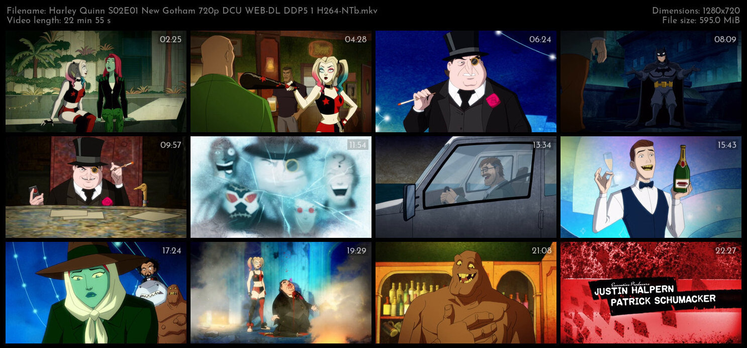 Harley Quinn S02E01 New Gotham 720p DCU WEB DL DDP5 1 H264 NTb TGx