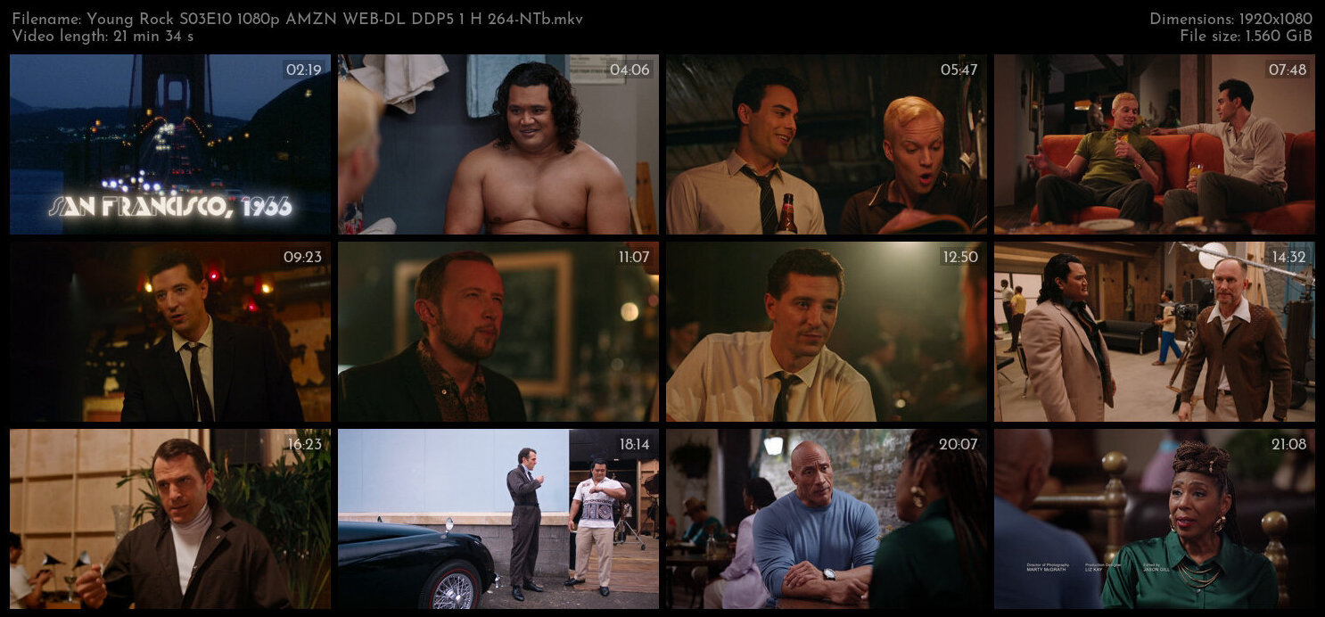 Young Rock S03E10 1080p AMZN WEB DL DDP5 1 H 264 NTb TGx