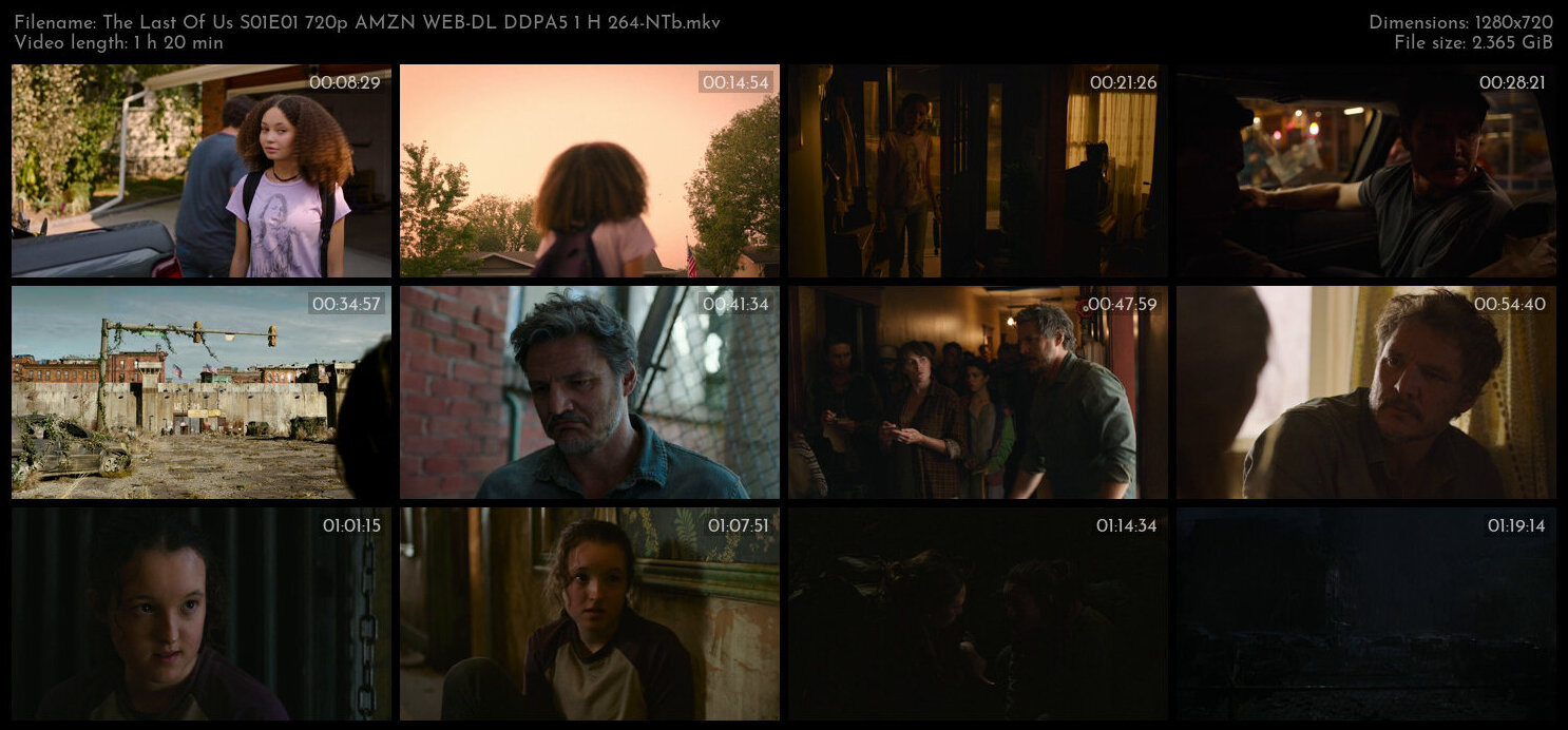 The Last Of Us S01E01 720p AMZN WEB DL DDPA5 1 H 264 NTb TGx