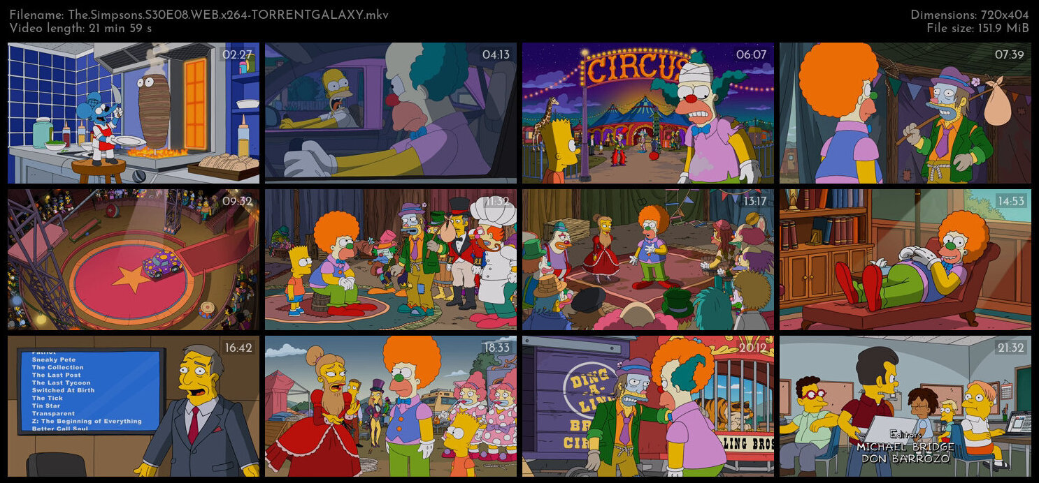 The Simpsons S30E08 WEB x264 TORRENTGALAXY