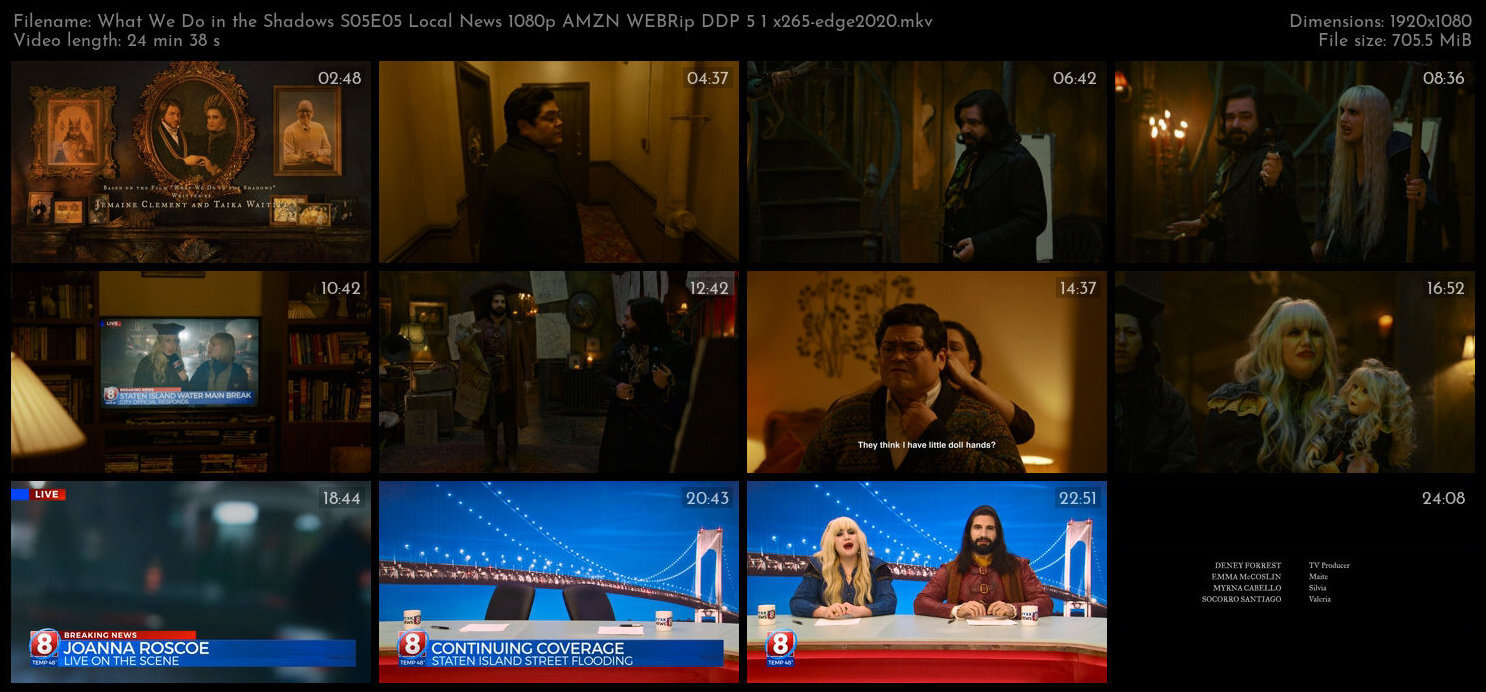 What We Do in the Shadows S05E05 Local News 1080p AMZN WEBRip DDP 5 1 x265 edge2020 TGx