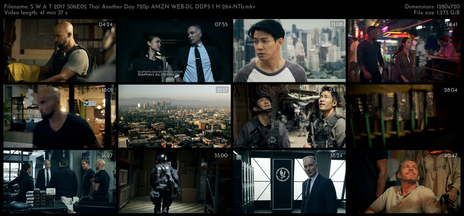 S W A T 2017 S06E02 Thai Another Day 720p AMZN WEB DL DDP5 1 H 264 NTb TGx