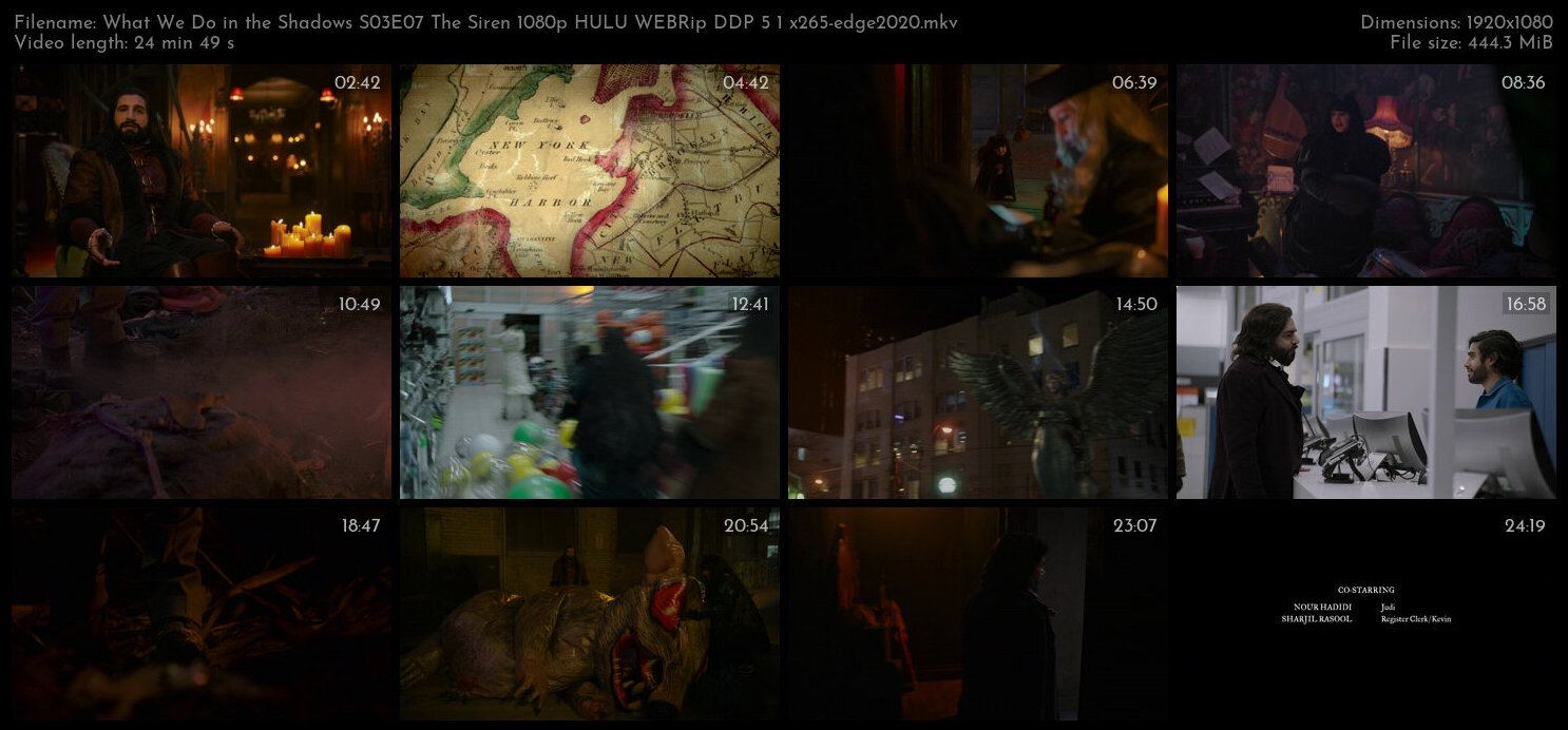 What We Do in the Shadows S03E07 The Siren 1080p HULU WEBRip DDP 5 1 x265 edge2020 TGx