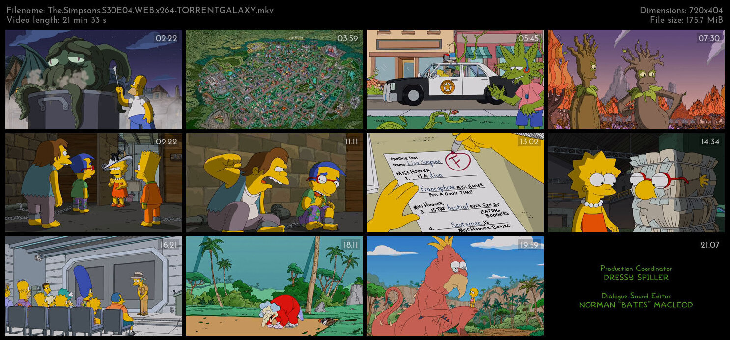 The Simpsons S30E04 WEB x264 TORRENTGALAXY