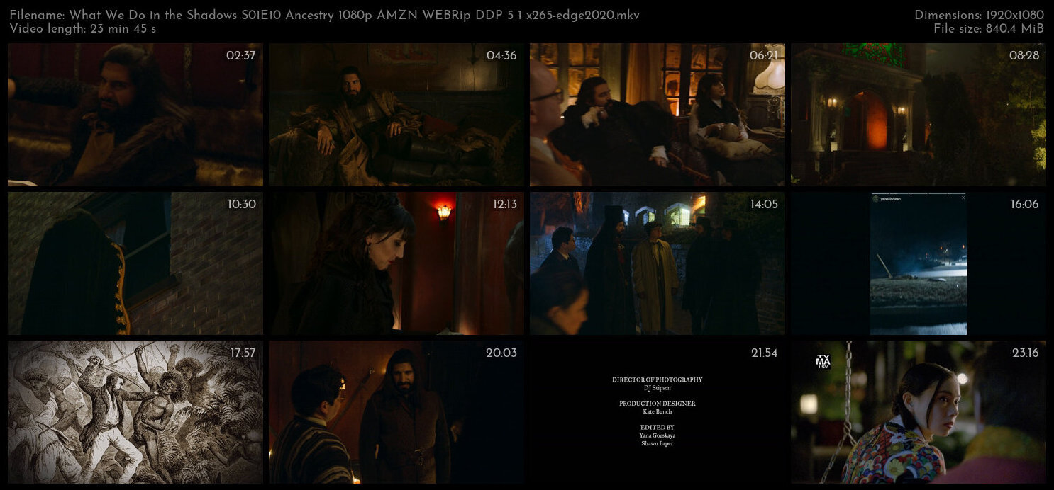 What We Do in the Shadows S01E10 Ancestry 1080p AMZN WEBRip DDP 5 1 x265 edge2020 TGx