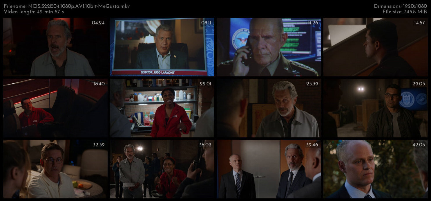 NCIS S22E04 1080p AV1 10bit MeGusta TGx