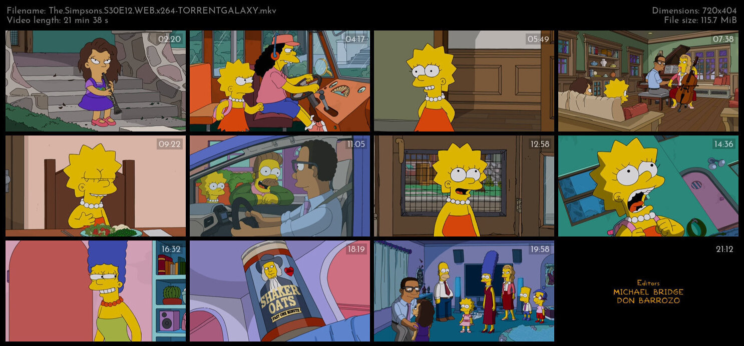 The Simpsons S30E12 WEB x264 TORRENTGALAXY