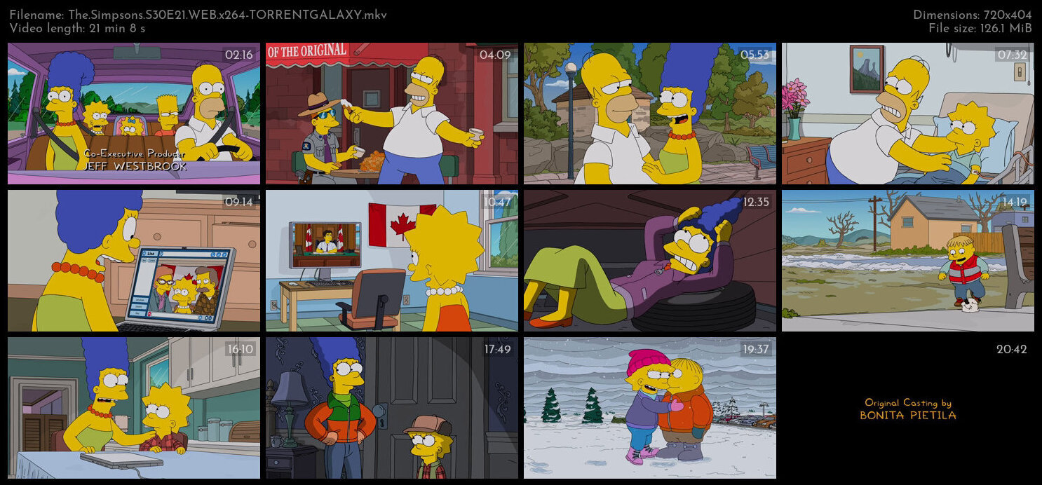 The Simpsons S30E21 WEB x264 TORRENTGALAXY