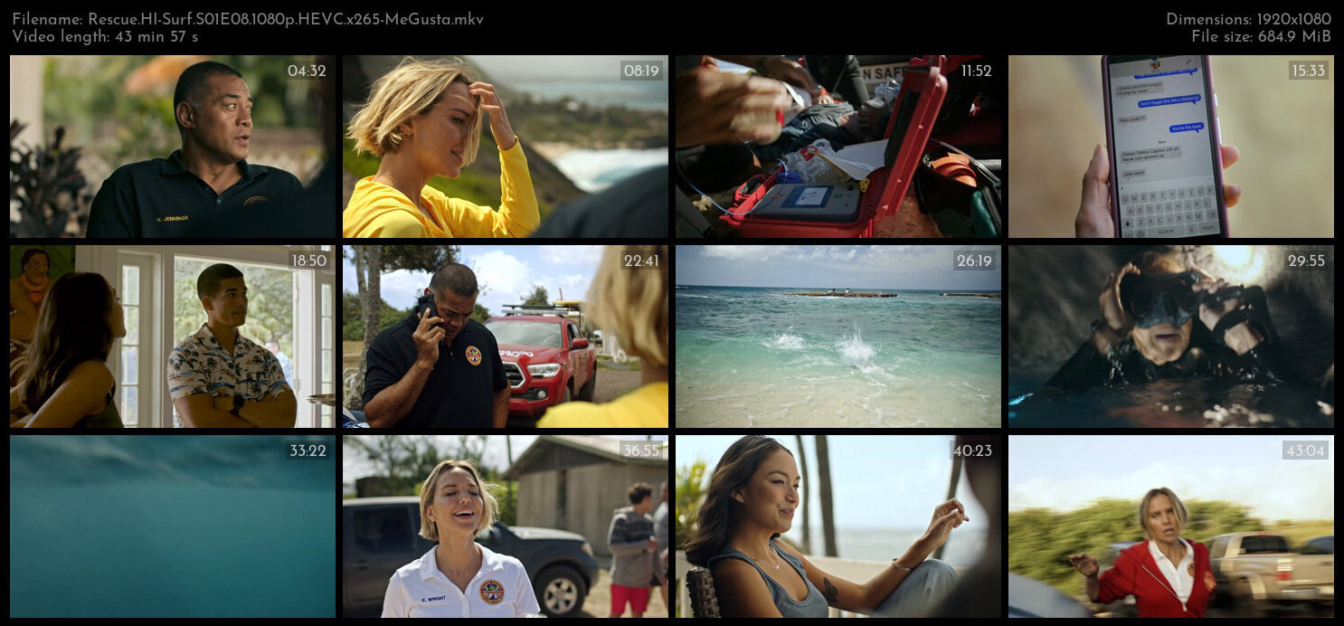 Rescue HI Surf S01E08 1080p HEVC x265 MeGusta TGx