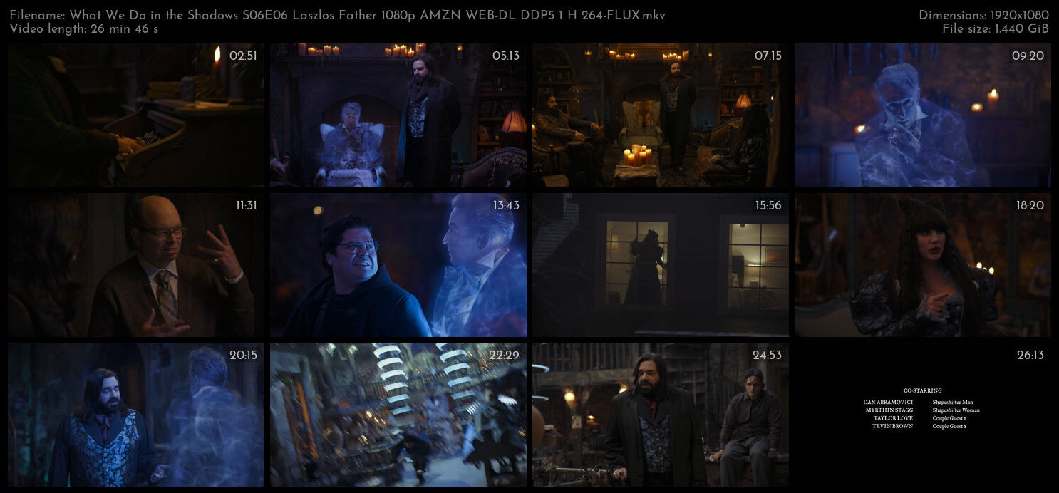 What We Do in the Shadows S06E06 Laszlos Father 1080p AMZN WEB DL DDP5 1 H 264 FLUX TGx