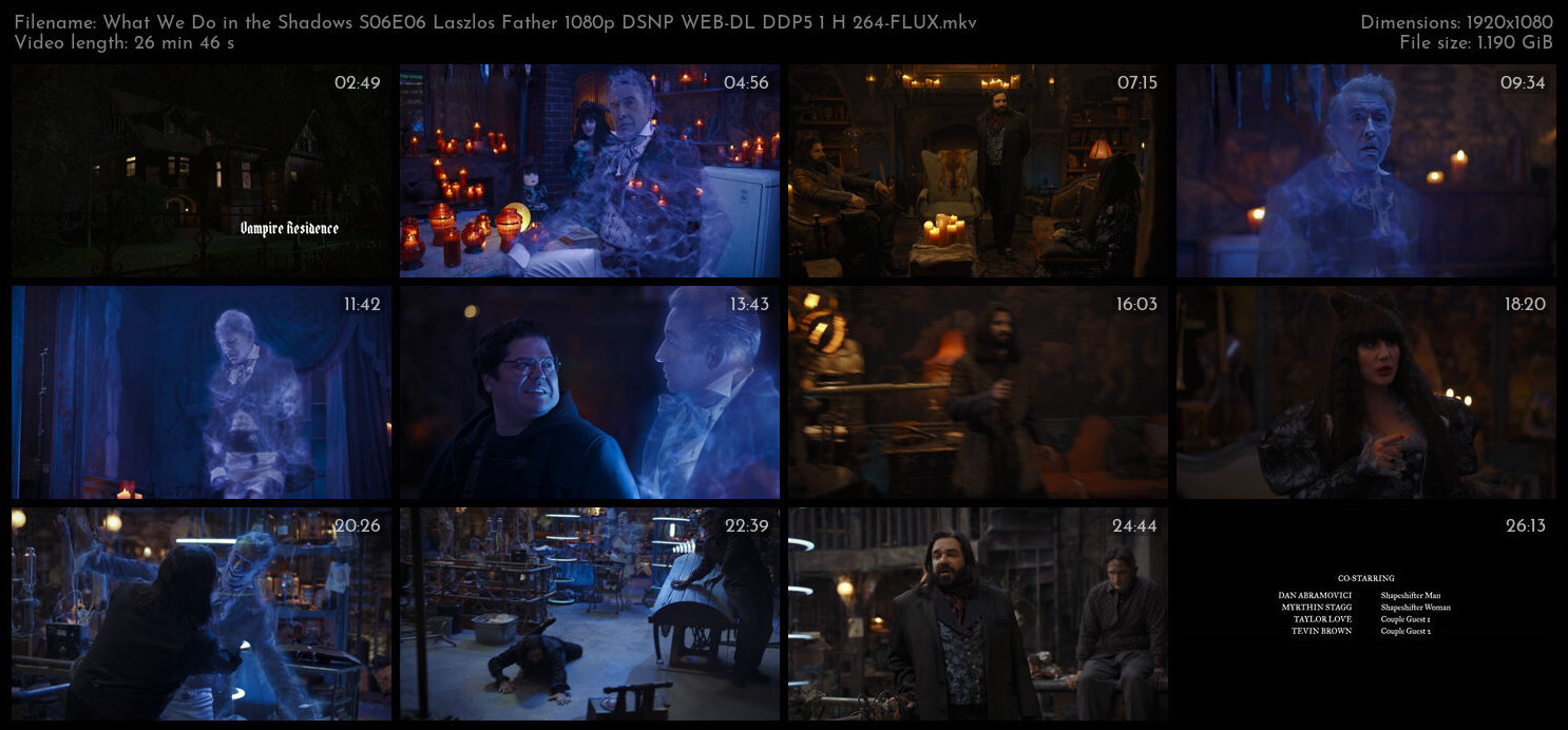 What We Do in the Shadows S06E06 Laszlos Father 1080p DSNP WEB DL DDP5 1 H 264 FLUX TGx