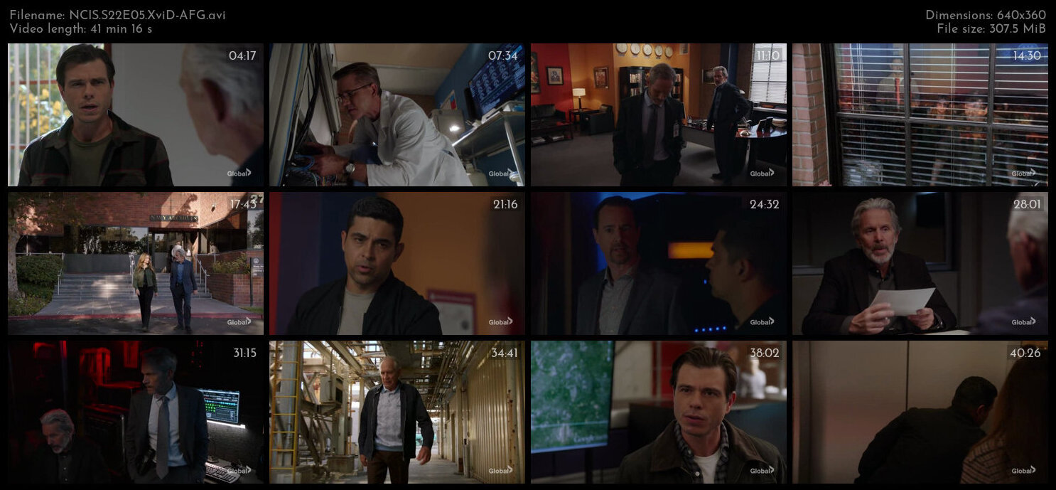 NCIS S22E05 XviD AFG TGx