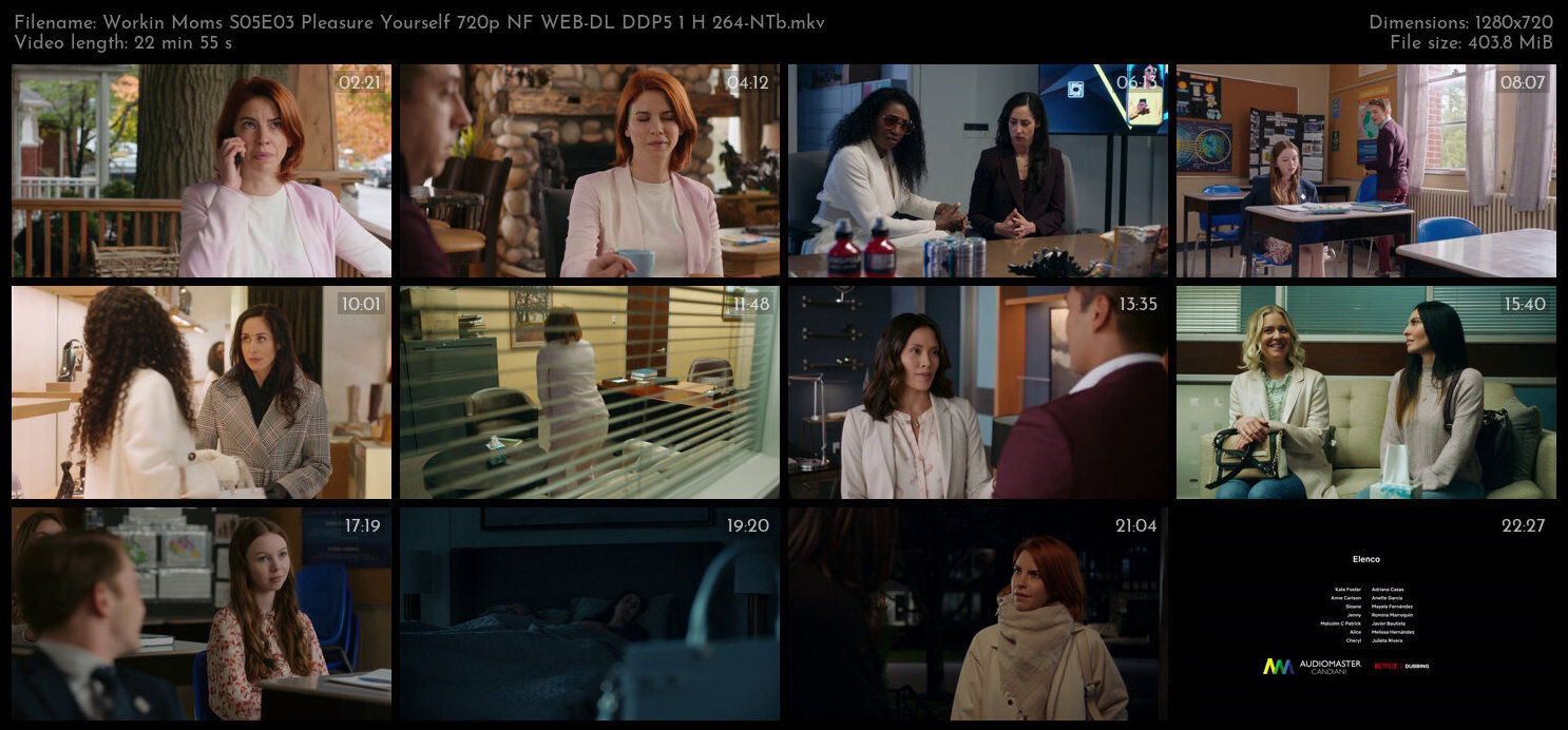 Workin Moms S05E03 Pleasure Yourself 720p NF WEB DL DDP5 1 H 264 NTb TGx