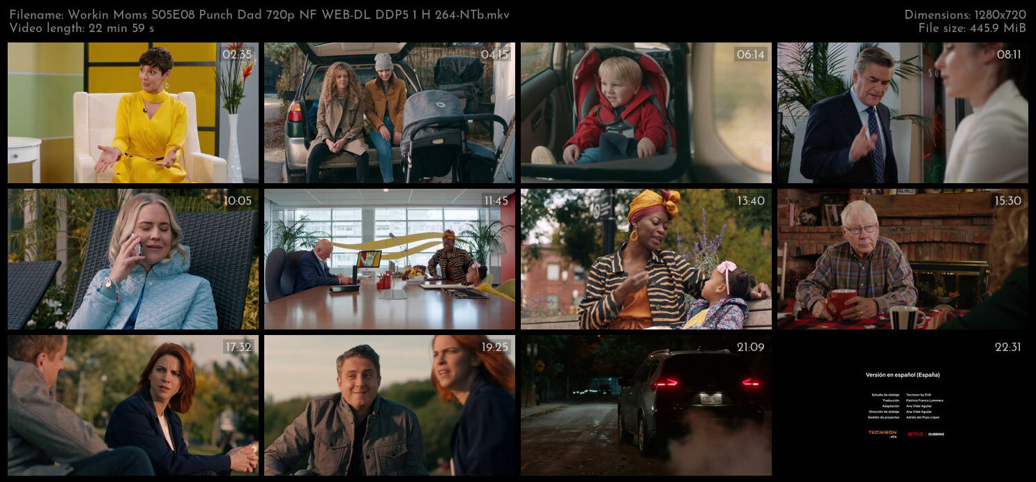 Workin Moms S05E08 Punch Dad 720p NF WEB DL DDP5 1 H 264 NTb TGx