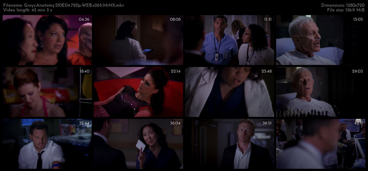 Greys Anatomy S10E04 720p WEB x265 MiNX TGx