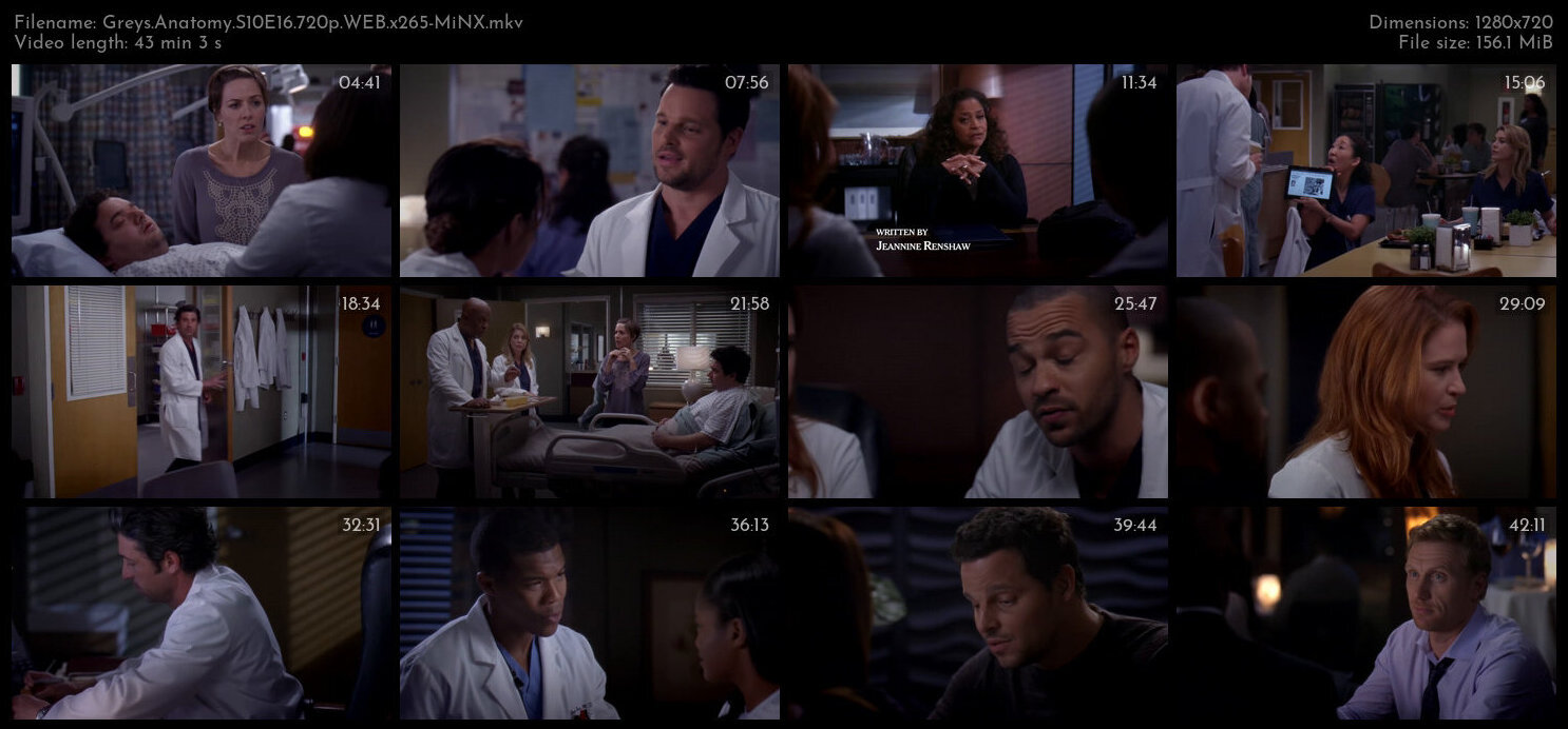 Greys Anatomy S10E16 720p WEB x265 MiNX TGx