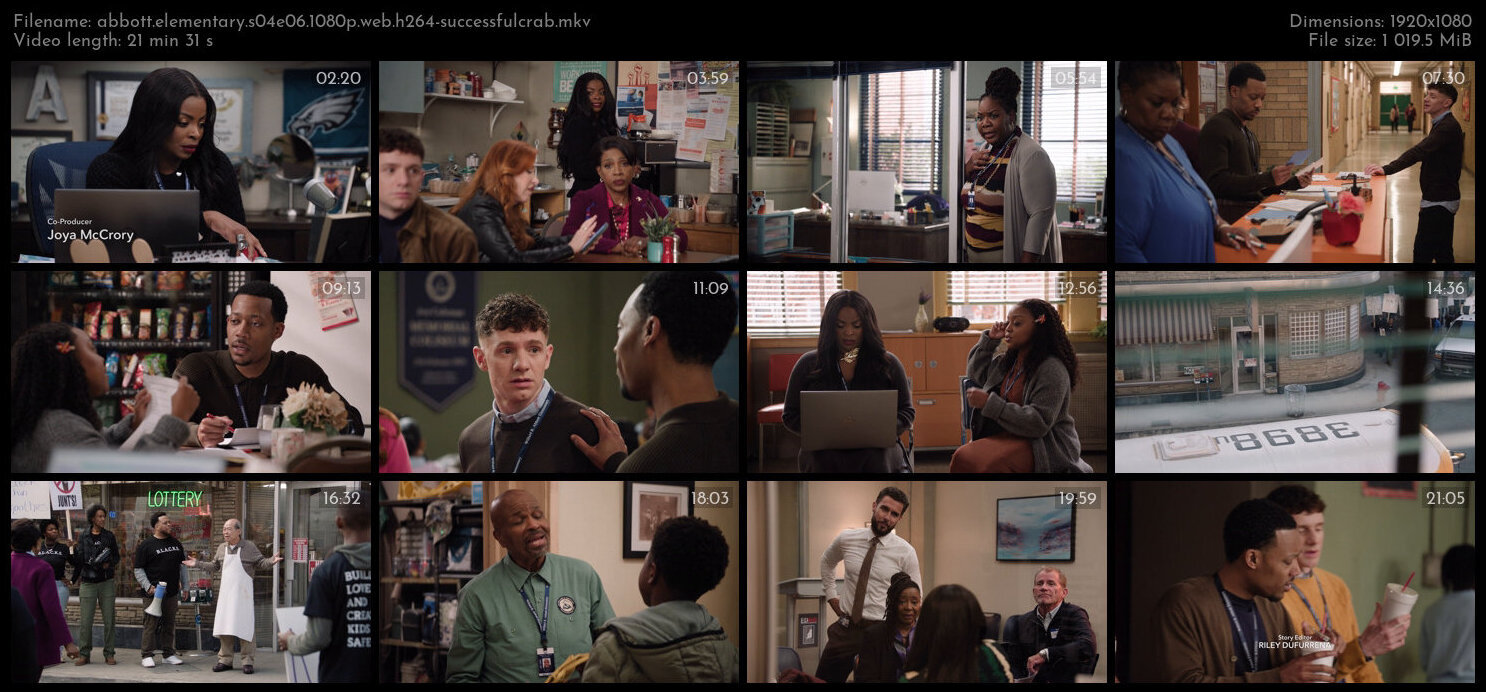 Abbott Elementary S04E06 1080p WEB H264 SuccessfulCrab TGx