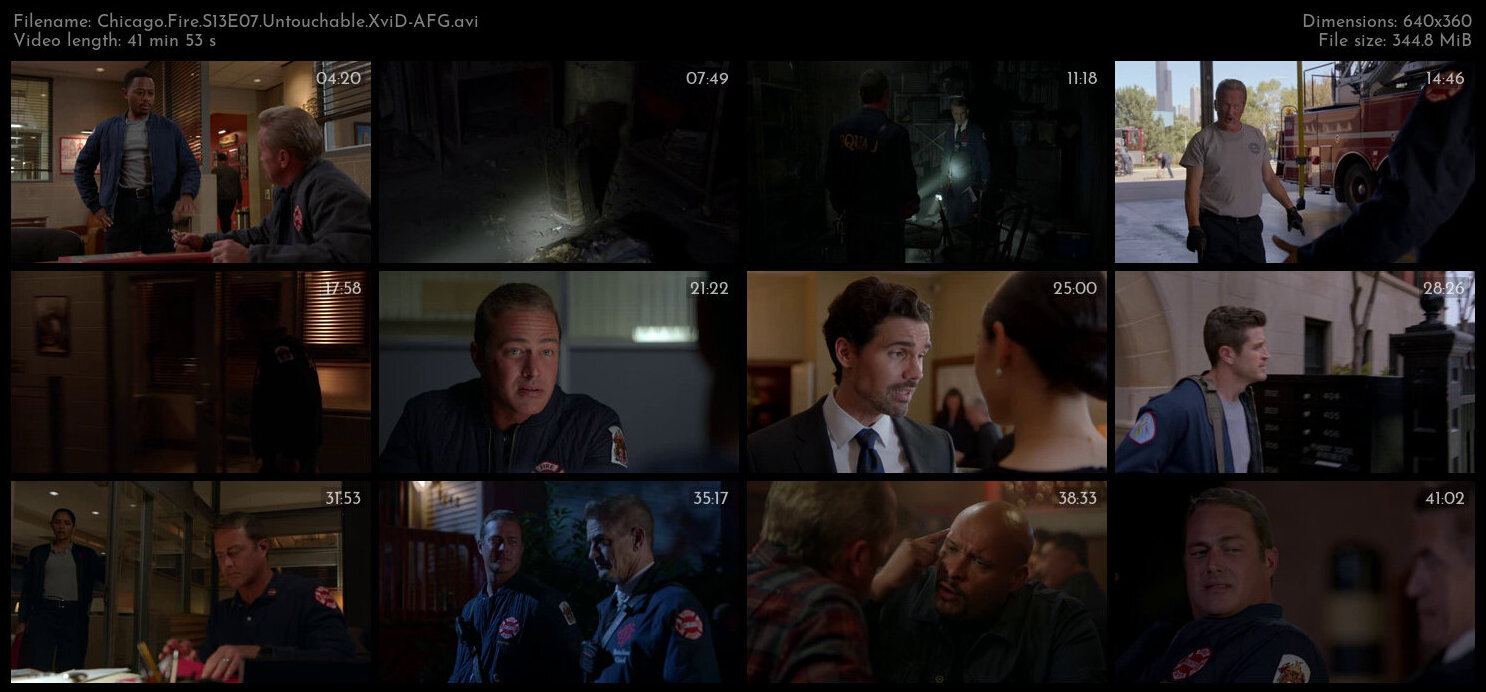 Chicago Fire S13E07 Untouchable XviD AFG TGx