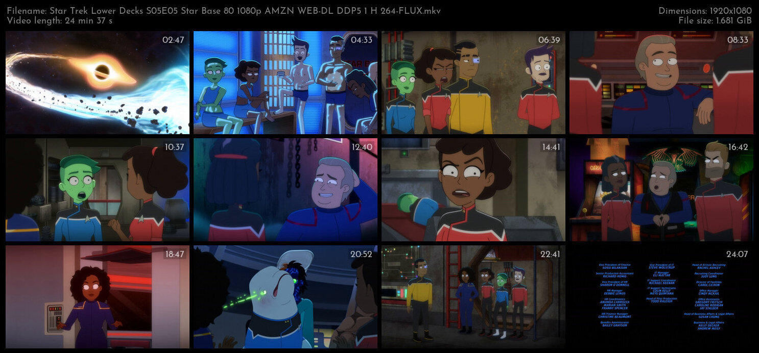 Star Trek Lower Decks S05E05 Star Base 80 1080p AMZN WEB DL DDP5 1 H 264 FLUX TGx