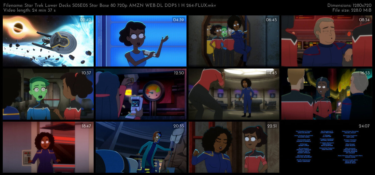 Star Trek Lower Decks S05E05 Star Base 80 720p AMZN WEB DL DDP5 1 H 264 FLUX TGx