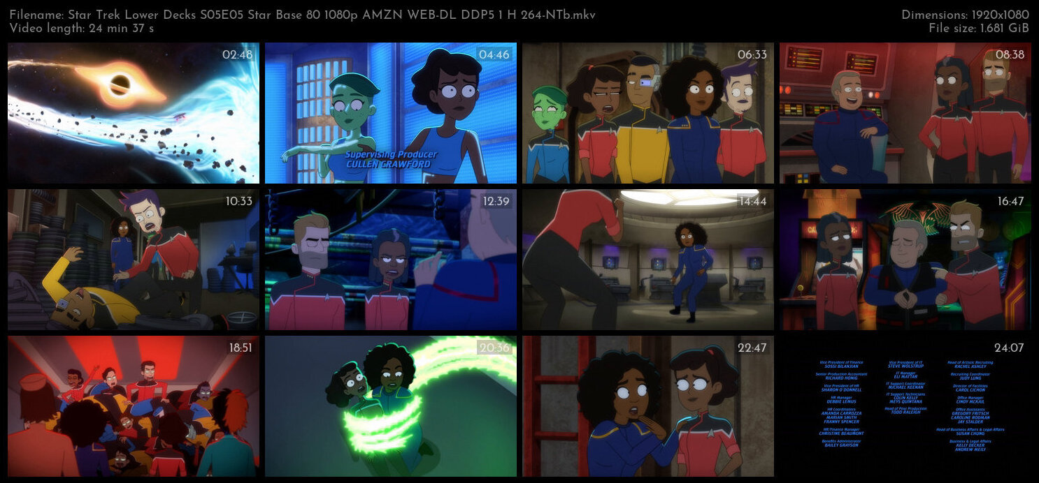 Star Trek Lower Decks S05E05 Star Base 80 1080p AMZN WEB DL DDP5 1 H 264 NTb TGx