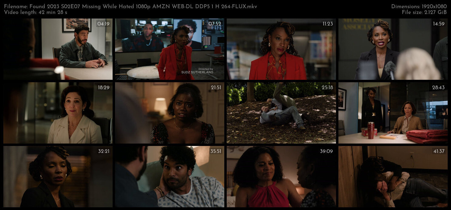 Found 2023 S02E07 Missing While Hated 1080p AMZN WEB DL DDP5 1 H 264 FLUX TGx