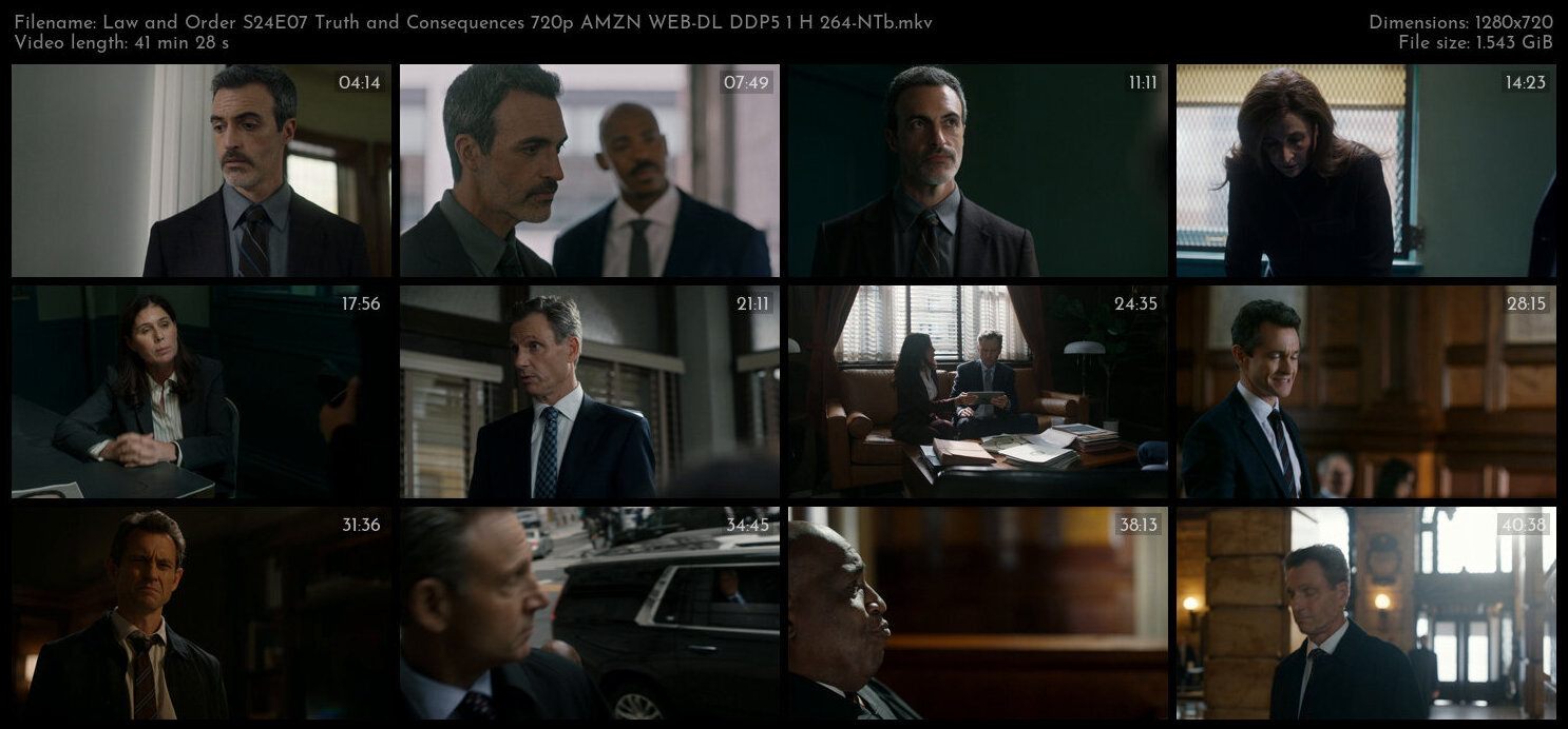 Law and Order S24E07 Truth and Consequences 720p AMZN WEB DL DDP5 1 H 264 NTb TGx