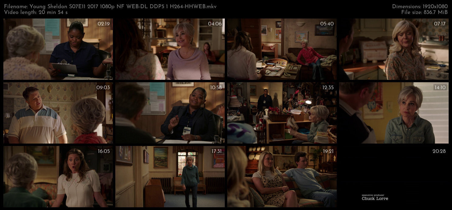 Young Sheldon S07E11 2017 1080p NF WEB DL DDP5 1 H264 HHWEB TGx