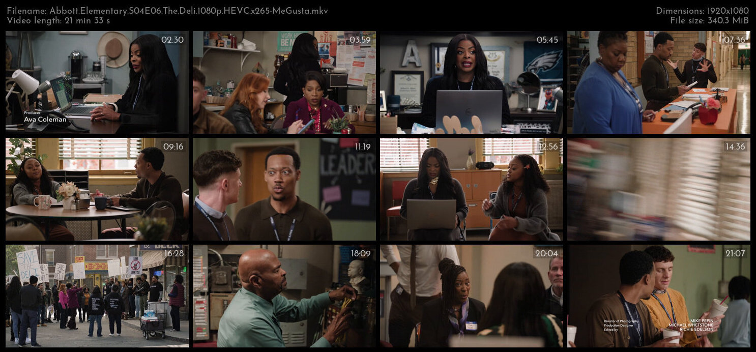 Abbott Elementary S04E06 The Deli 1080p HEVC x265 MeGusta TGx