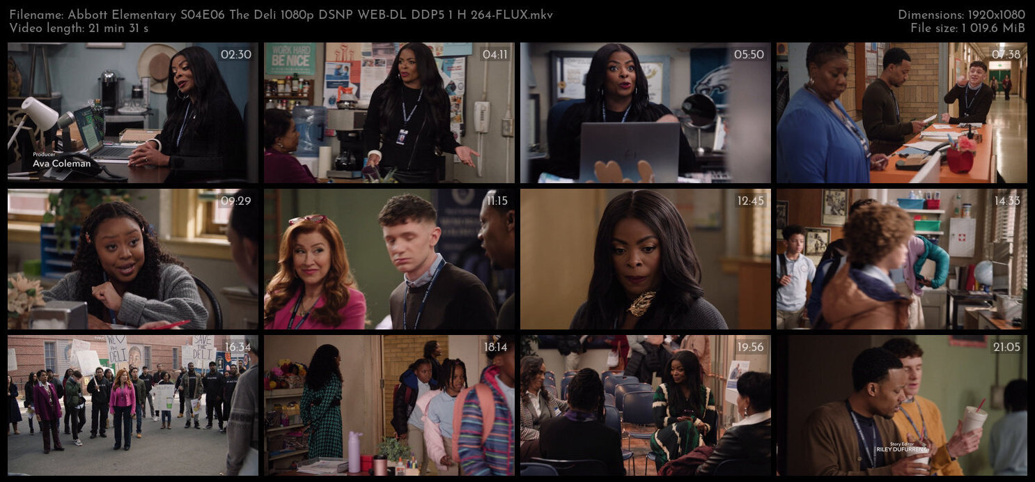 Abbott Elementary S04E06 The Deli 1080p DSNP WEB DL DDP5 1 H 264 FLUX TGx