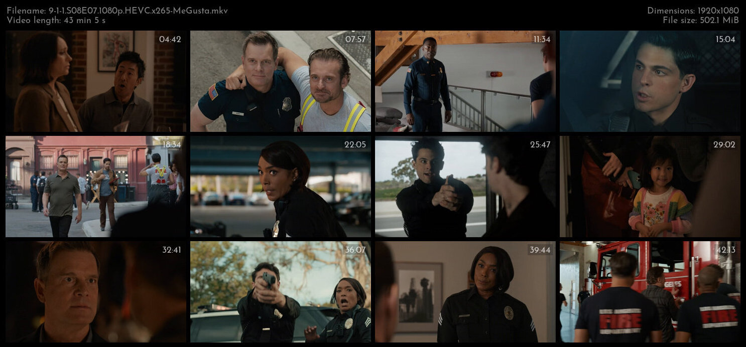 9 1 1 S08E07 1080p HEVC x265 MeGusta TGx