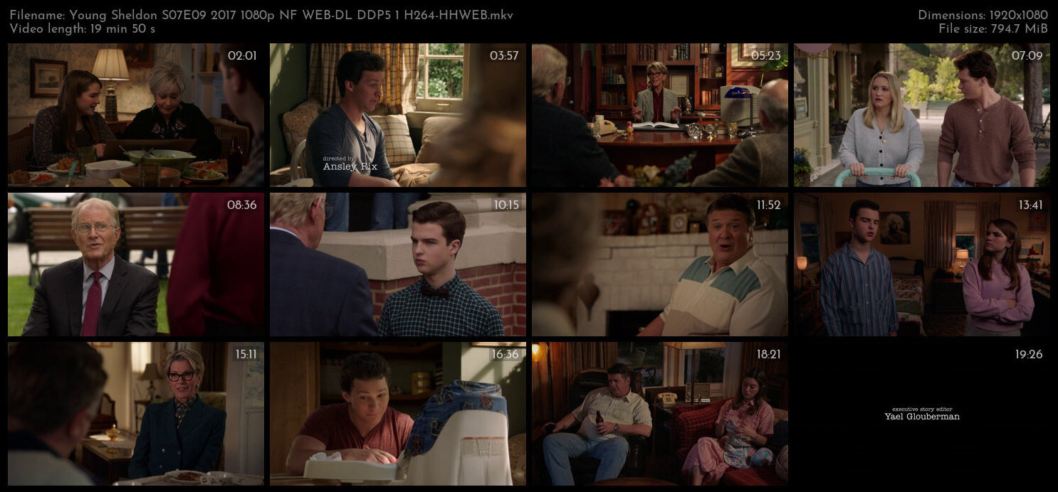 Young Sheldon S07E09 2017 1080p NF WEB DL DDP5 1 H264 HHWEB TGx