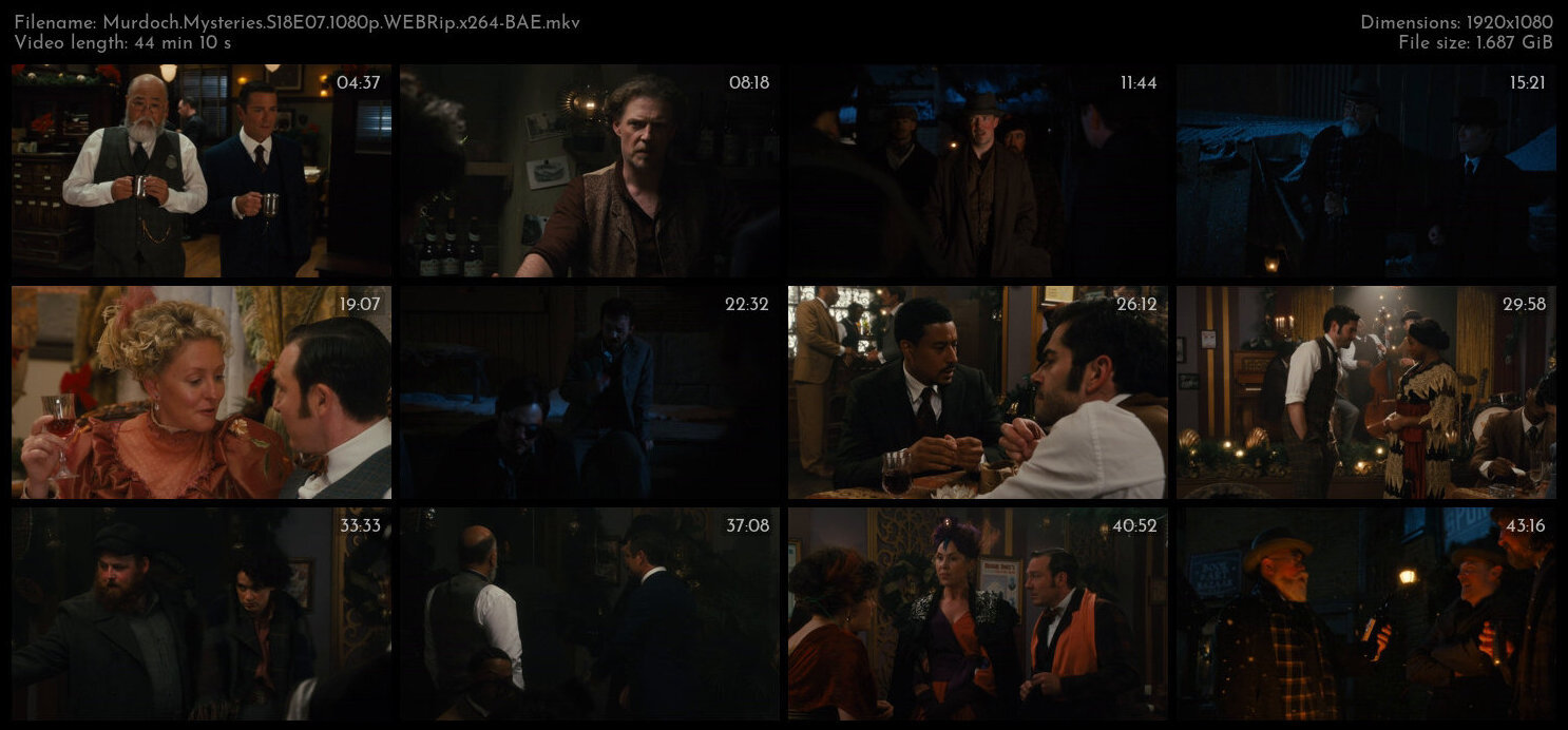 Murdoch Mysteries S18E07 1080p WEBRip x264 BAE TGx