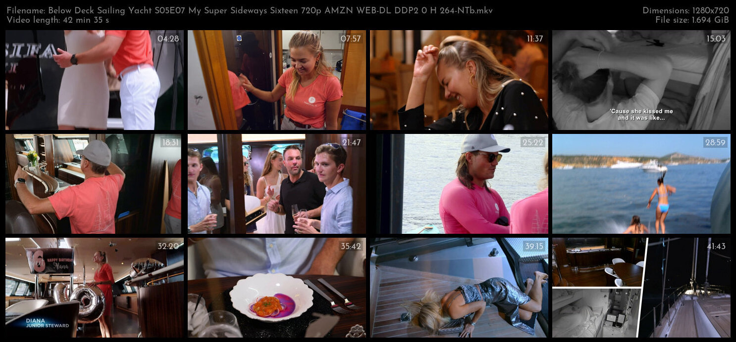 Below Deck Sailing Yacht S05E07 My Super Sideways Sixteen 720p AMZN WEB DL DDP2 0 H 264 NTb TGx