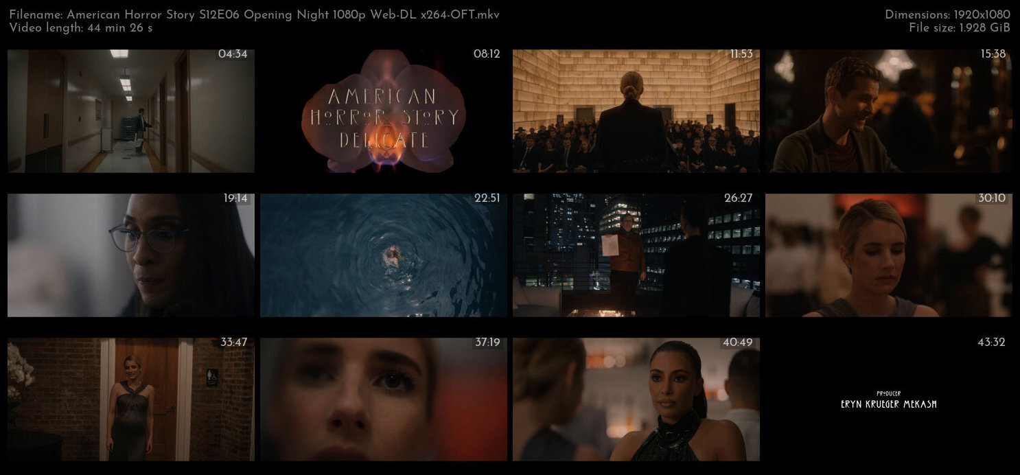 American Horror Story S12E06 Opening Night 1080p Web DL x264 OFT TGx